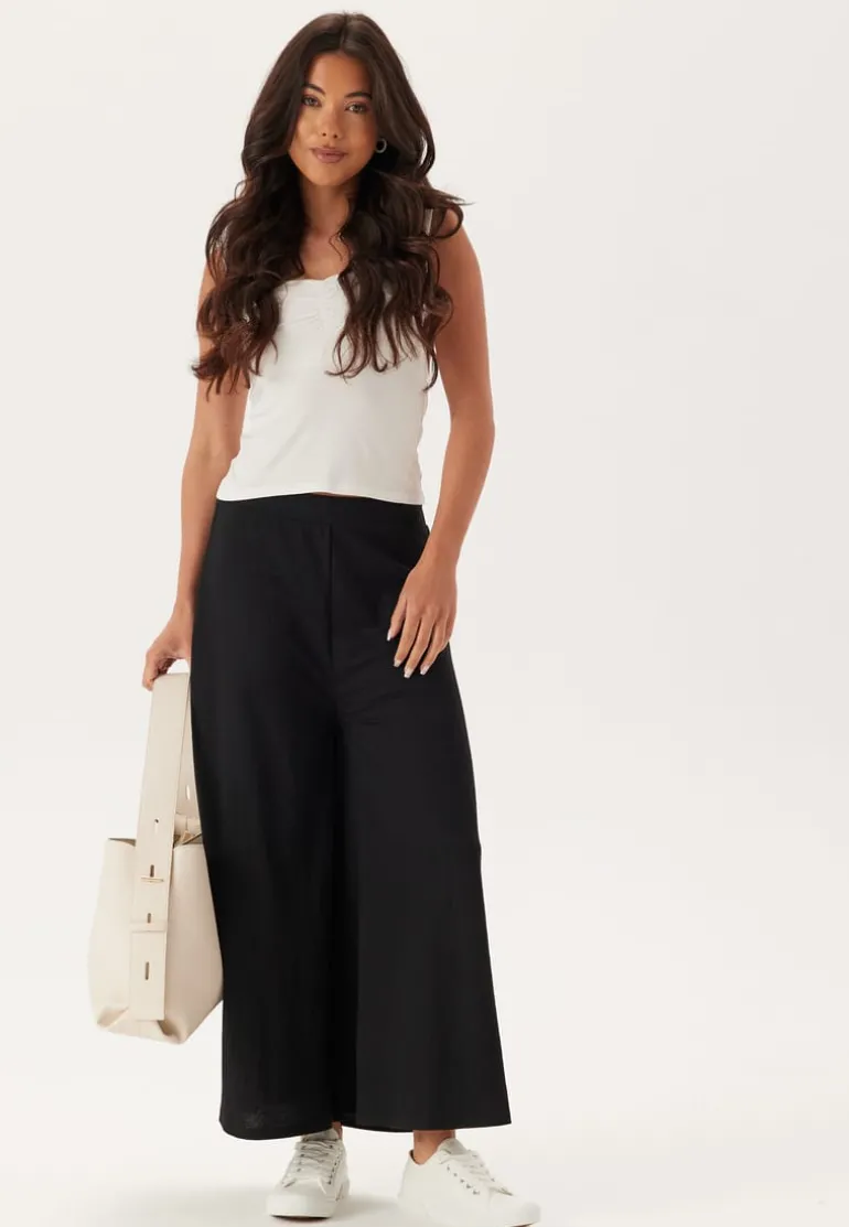 Ankle Soft Wide Leg Pants