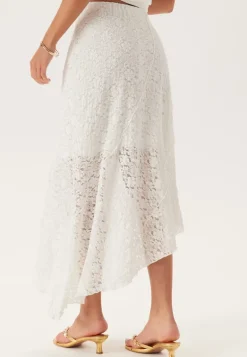 Asymmetric Lace Skirt