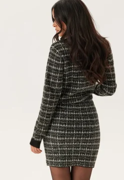 Audrey Check Knit Skirt