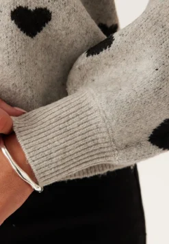 Awheart Ls O-neck Knit