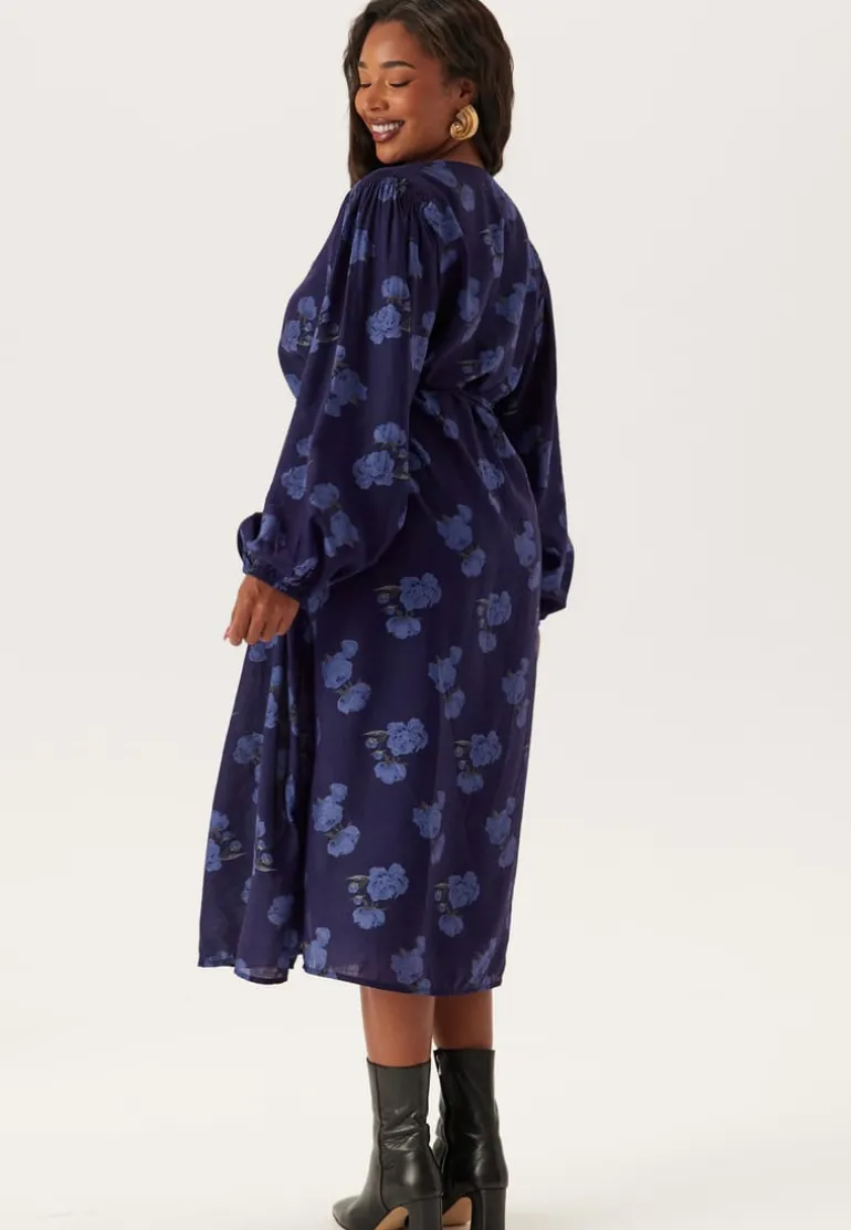 Balloon Sleeve Dress