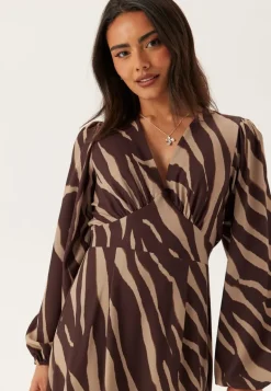 Balloon Sleeve Maxi Dress