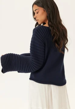 Boatneck Knitted Sweater