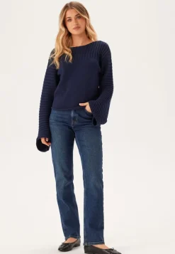 Boatneck Knitted Sweater