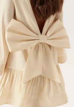 Bow Back Shift Dress