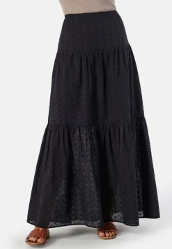 Broderie Anglaise Maxi Skirt
