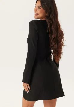Buttoned Sculpting Dress