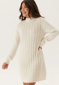 Cable Knit Sweater Dress