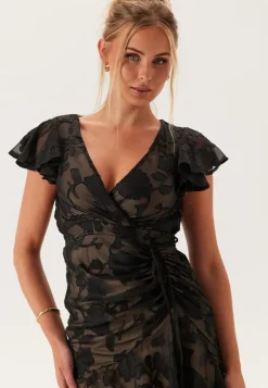 Chiffon Flutter High Low Dress
