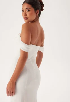 Chiffon Off Shoulder Maxi Dres