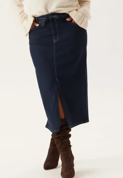 Denim Midi Skirt