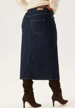 Denim Midi Skirt