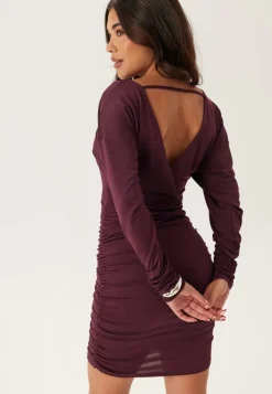 Draped Mini Dress