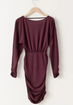 Draped Mini Dress
