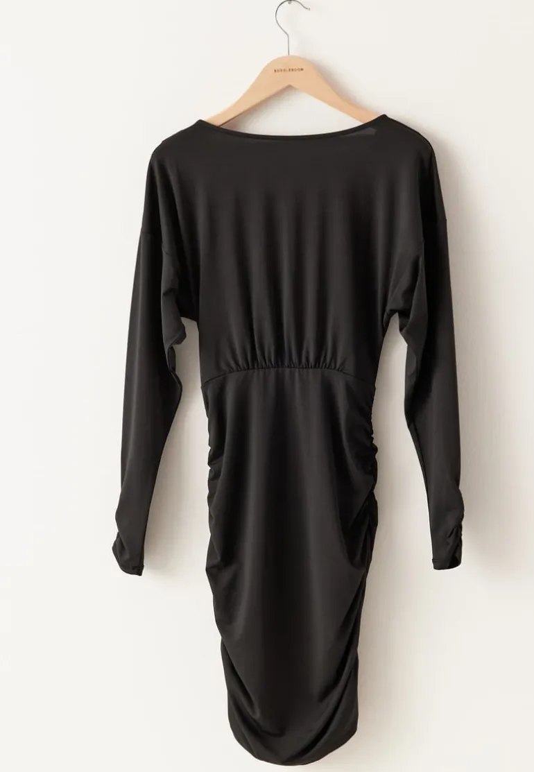 Draped Mini Dress