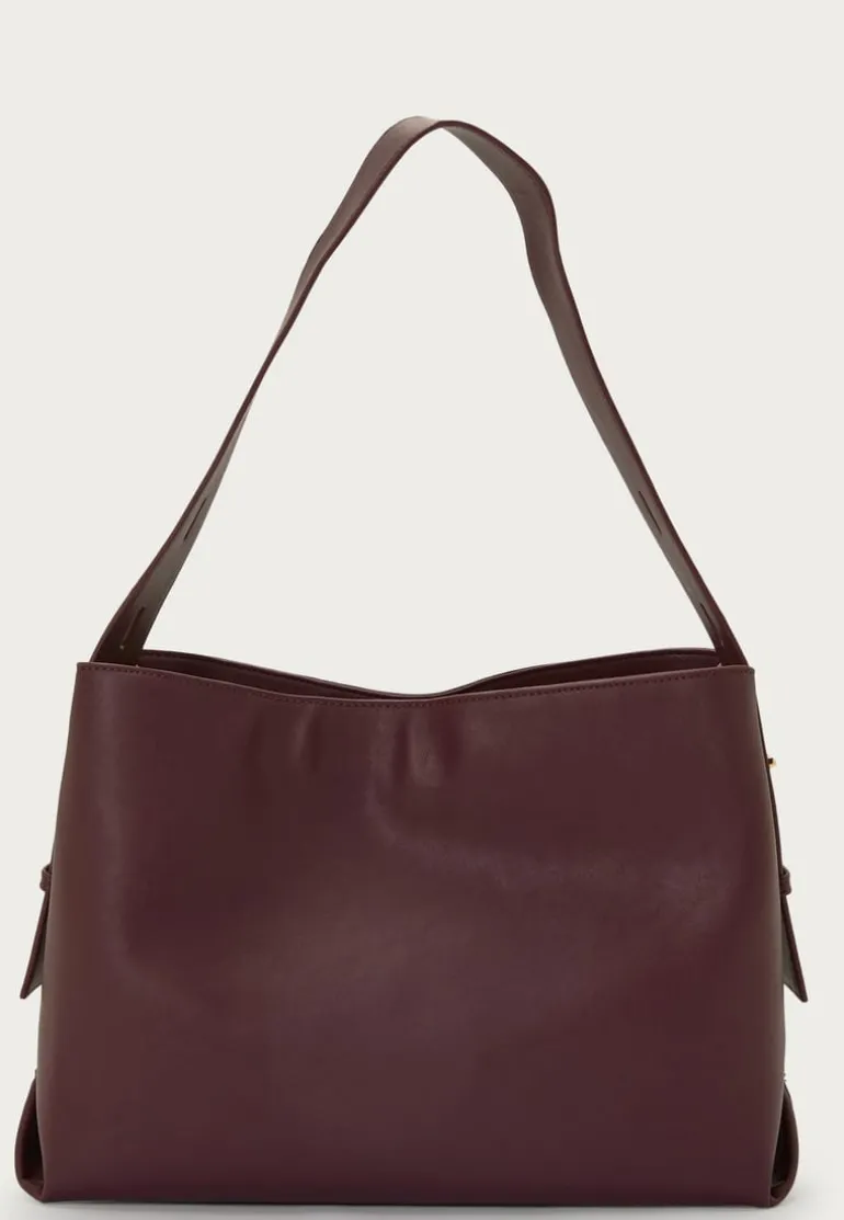 Faux Leather Tote Bag