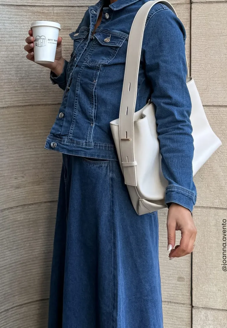 Faux Leather Tote Bag