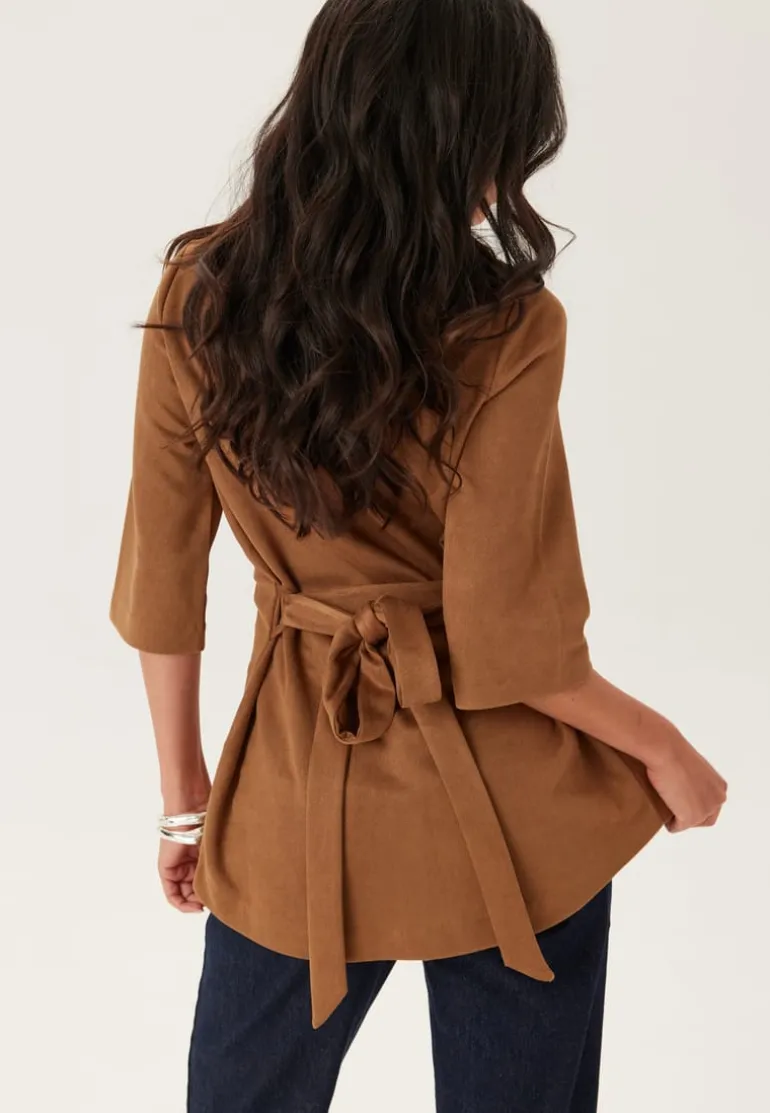 Faux Suede Shirt