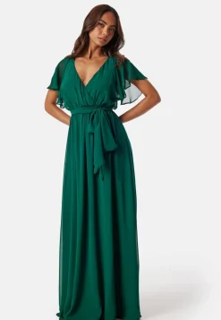 Flutter Chiffon Maxi Dress