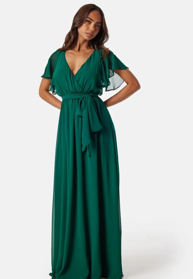 Flutter Chiffon Maxi Dress