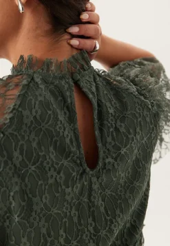 Frill Lace Blouse