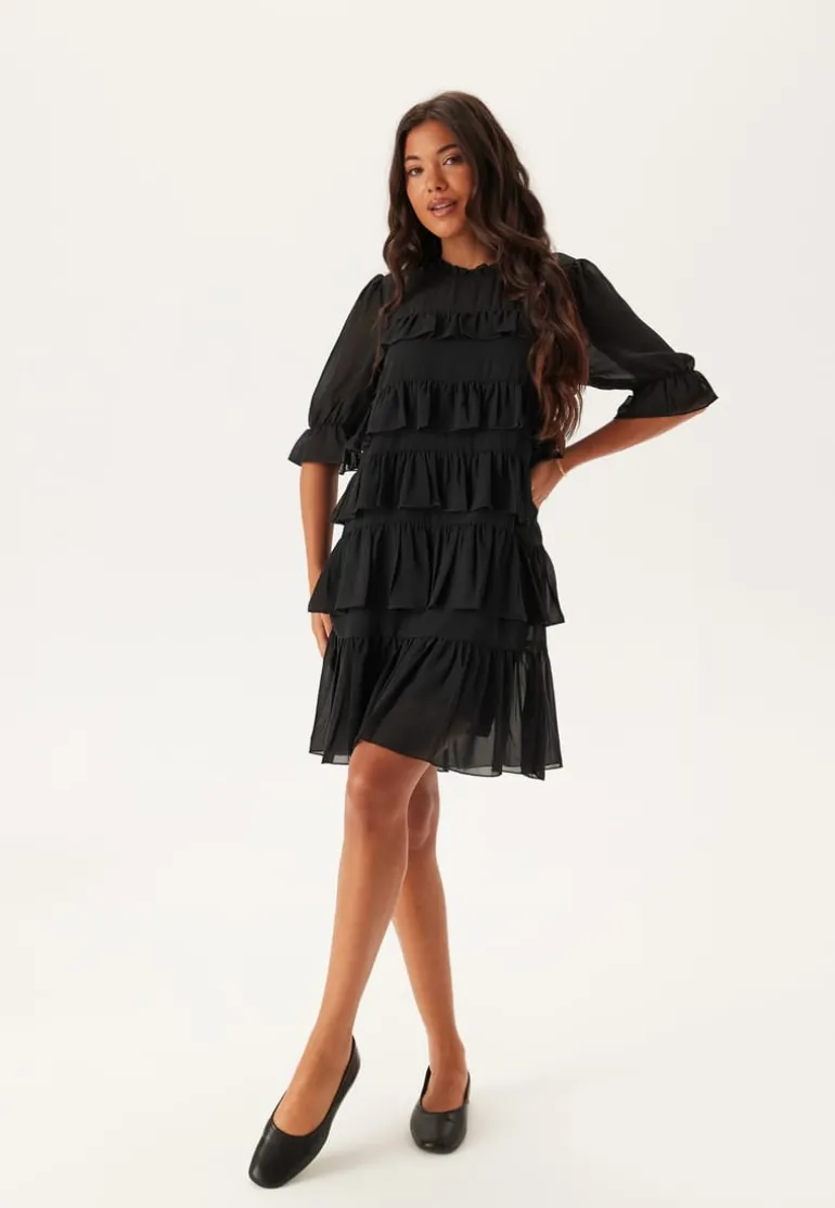 Frill Short Dress