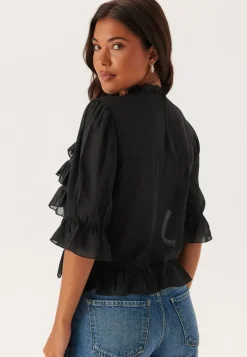 Frill Short Sleeve Blouse