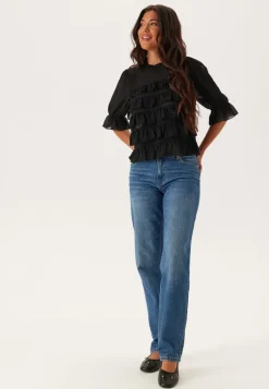 Frill Short Sleeve Blouse