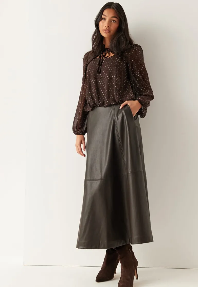Frill Tie Blouse