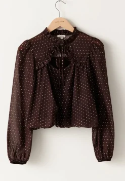 Frill Tie Blouse