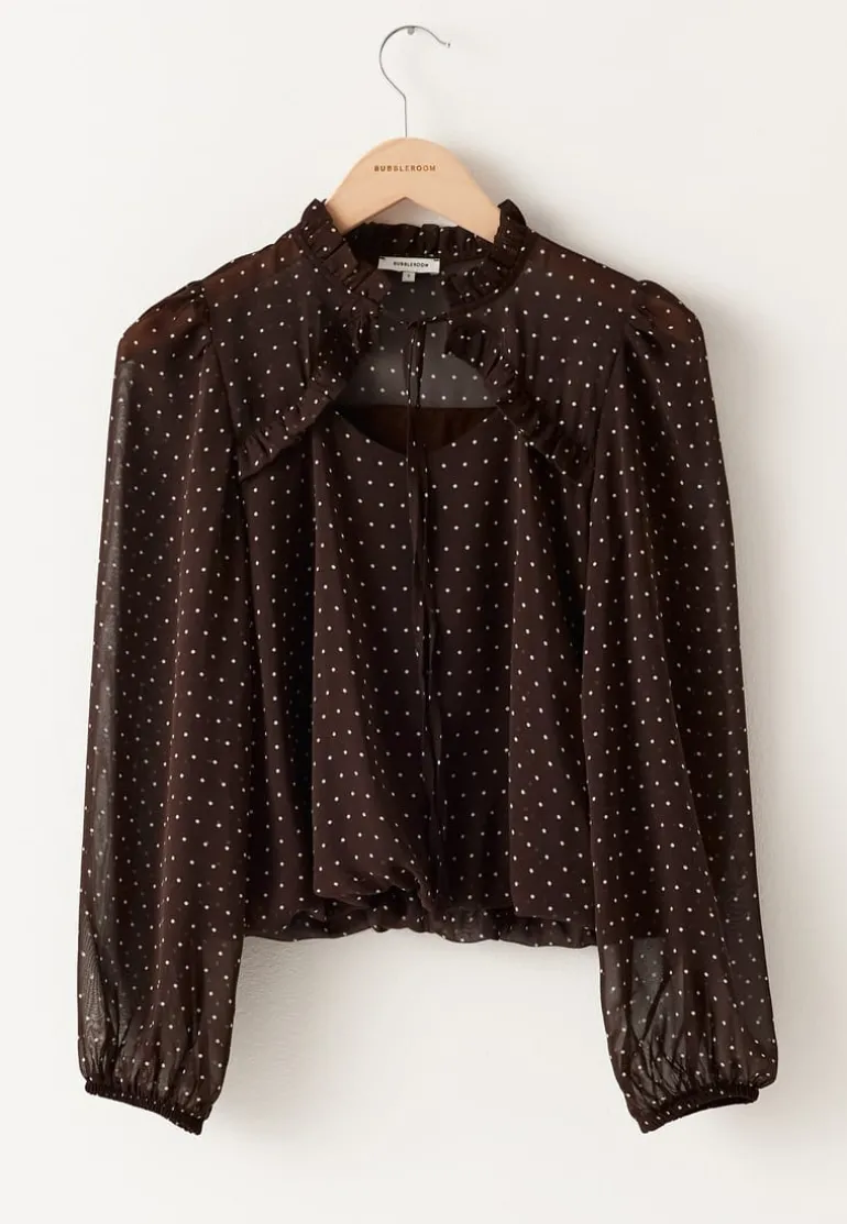 Frill Tie Blouse