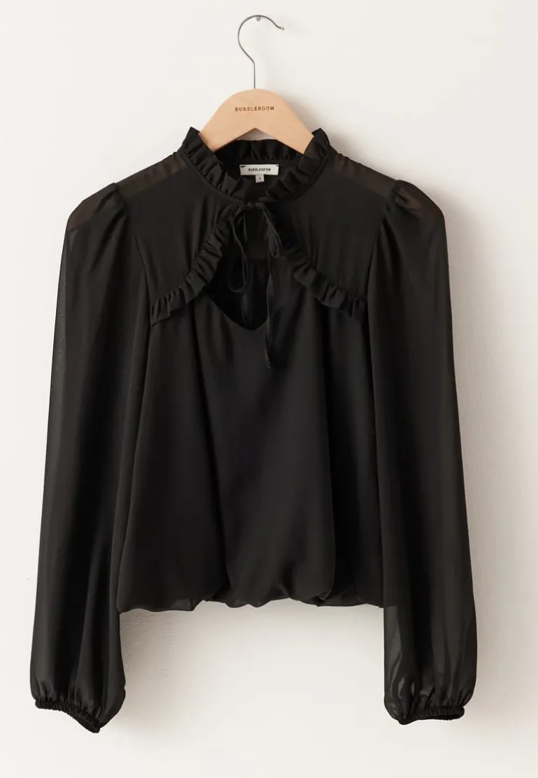 Frill Tie Blouse