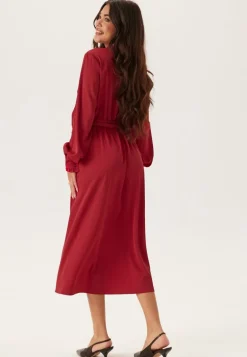 Frill Wrap Dress