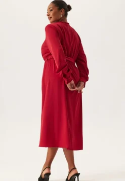 Frill Wrap Dress