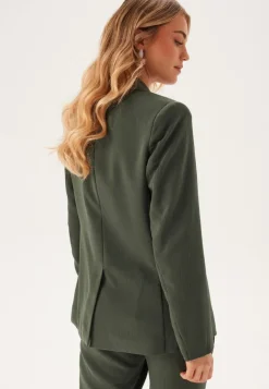 Front Tie Structured Blazer