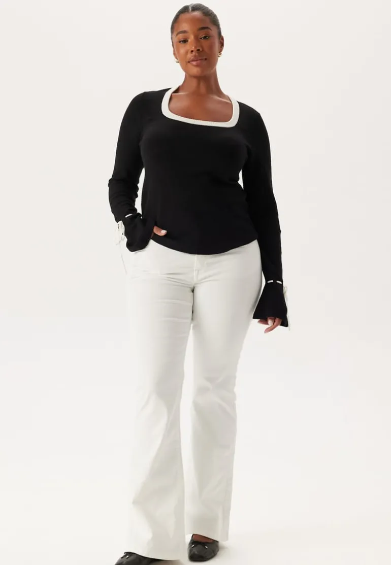 High Flare Superstretch Jeans