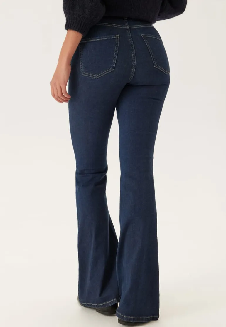 High Flare Superstretch Jeans