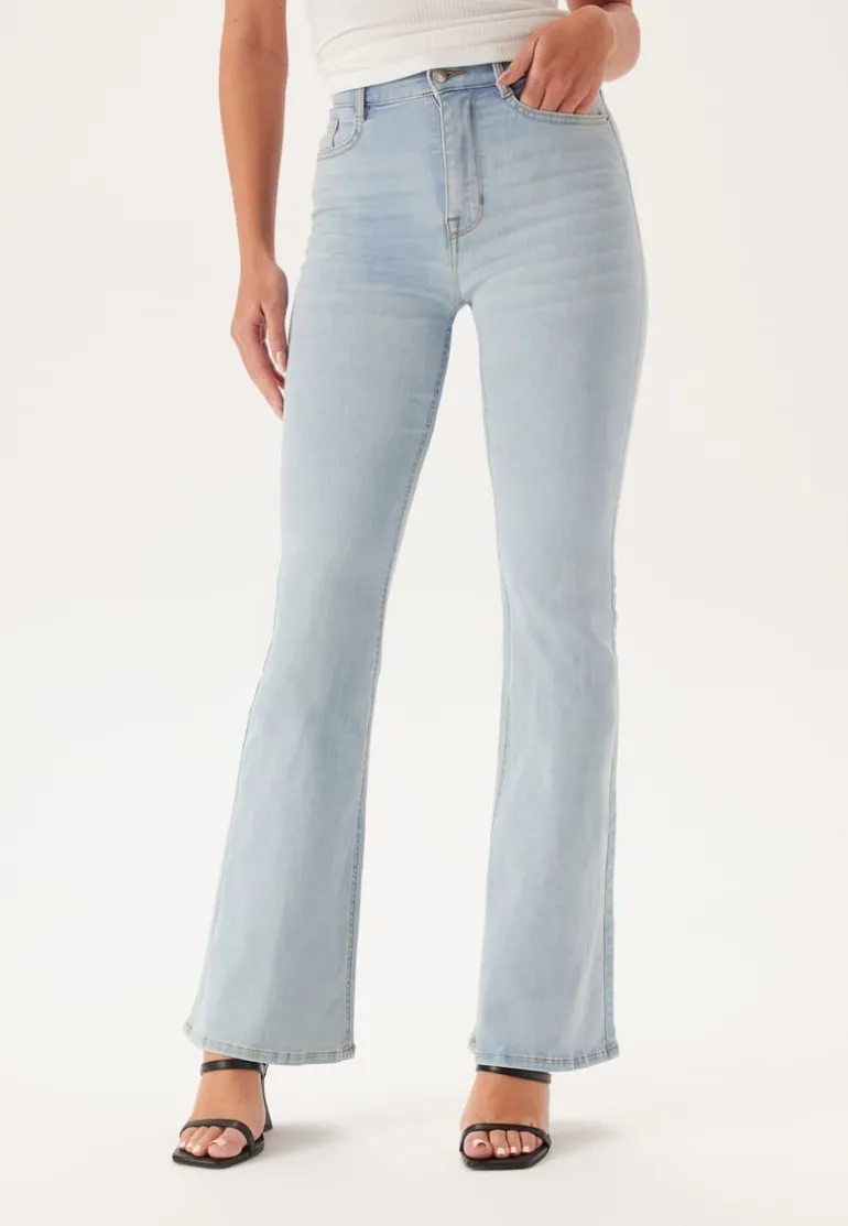 High Flare Superstretch Jeans