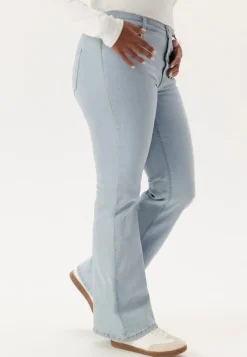 High Flare Superstretch Jeans