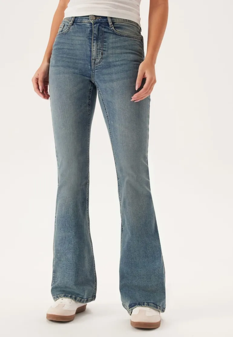 High Flare Superstretch Jeans