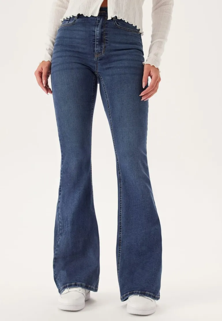 High Flare Superstretch Jeans