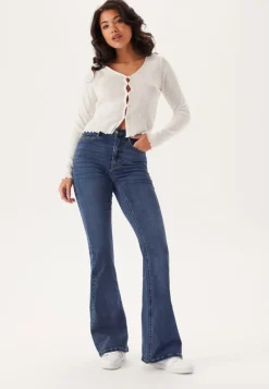High Flare Superstretch Jeans