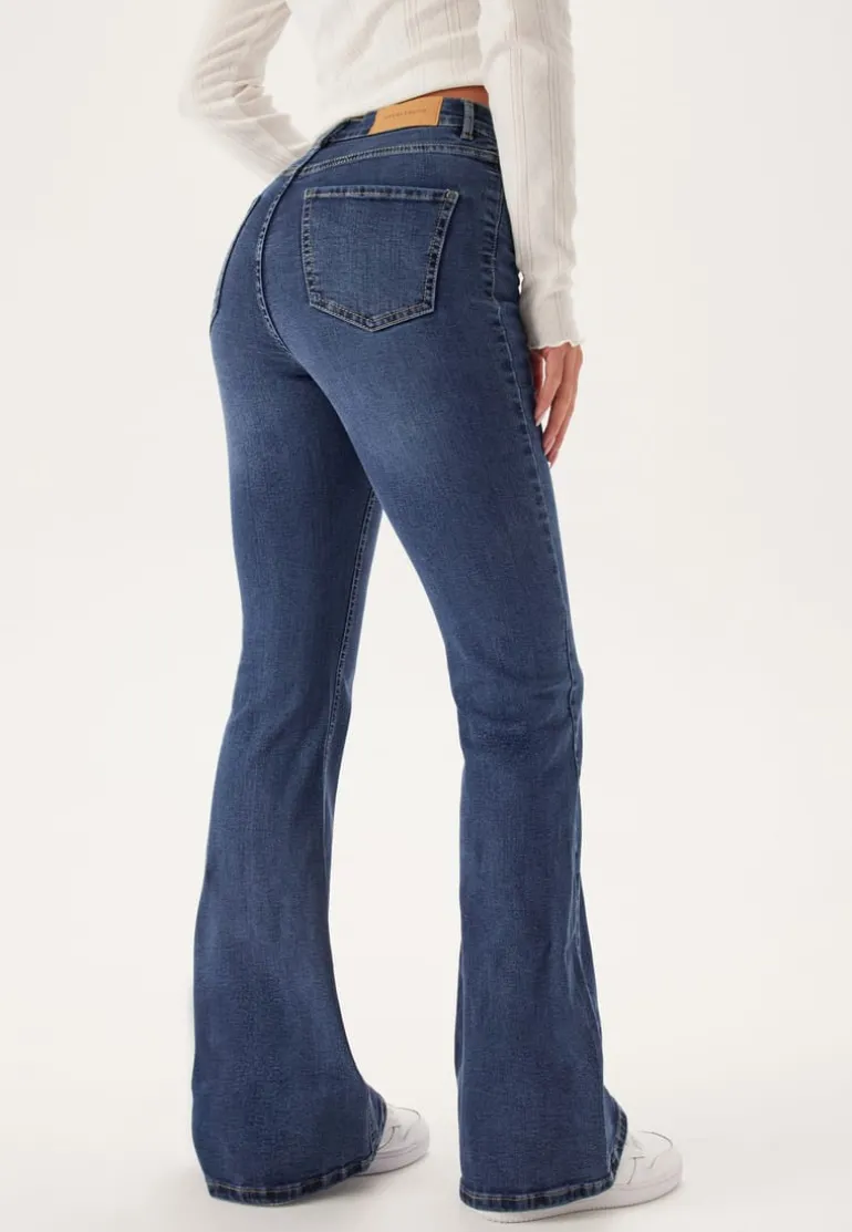 High Flare Superstretch Jeans