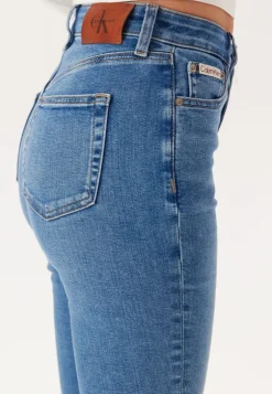 High Rise Skinny Ankle Jean Wild