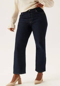 High Straight Ankle Jeans