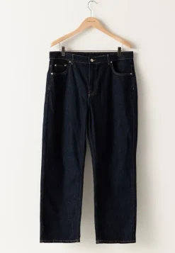 High Straight Ankle Jeans