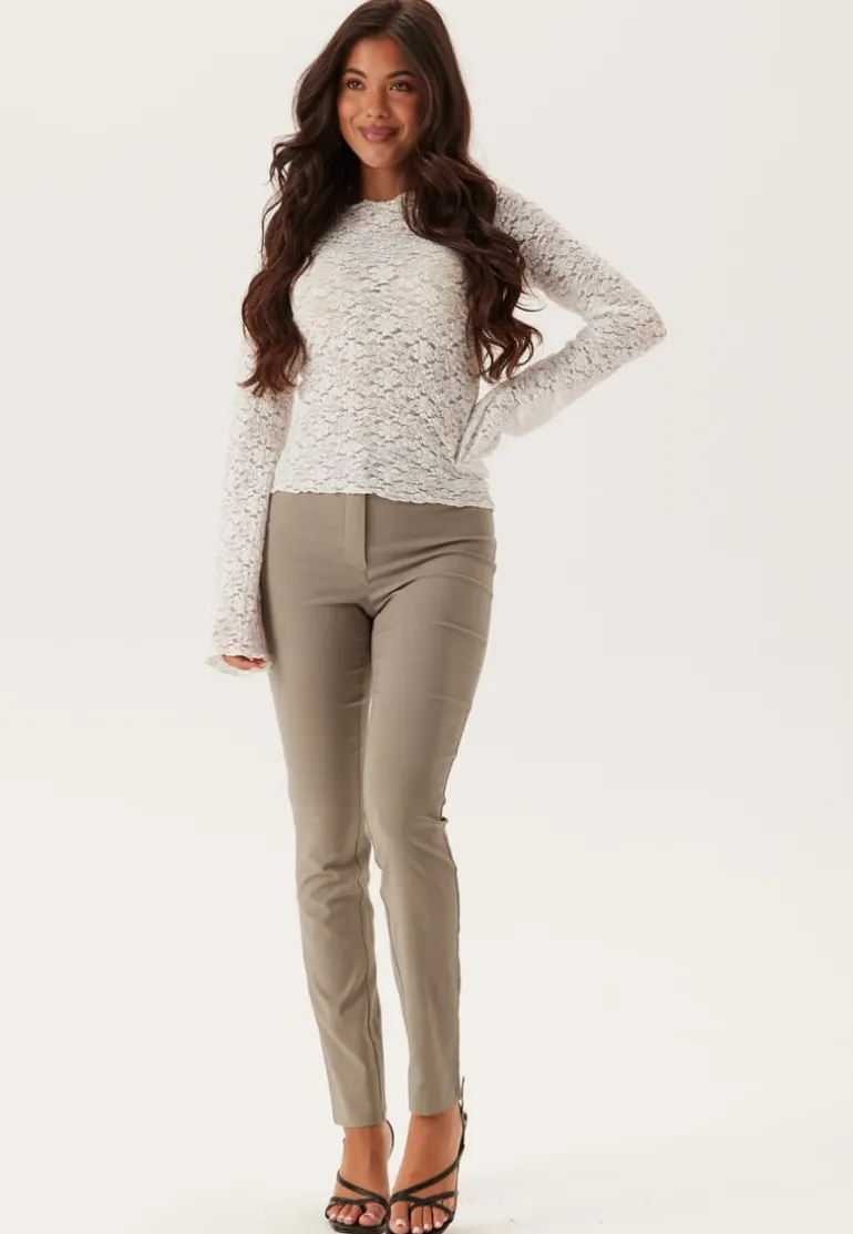 High Waist Stretchy Trousers
