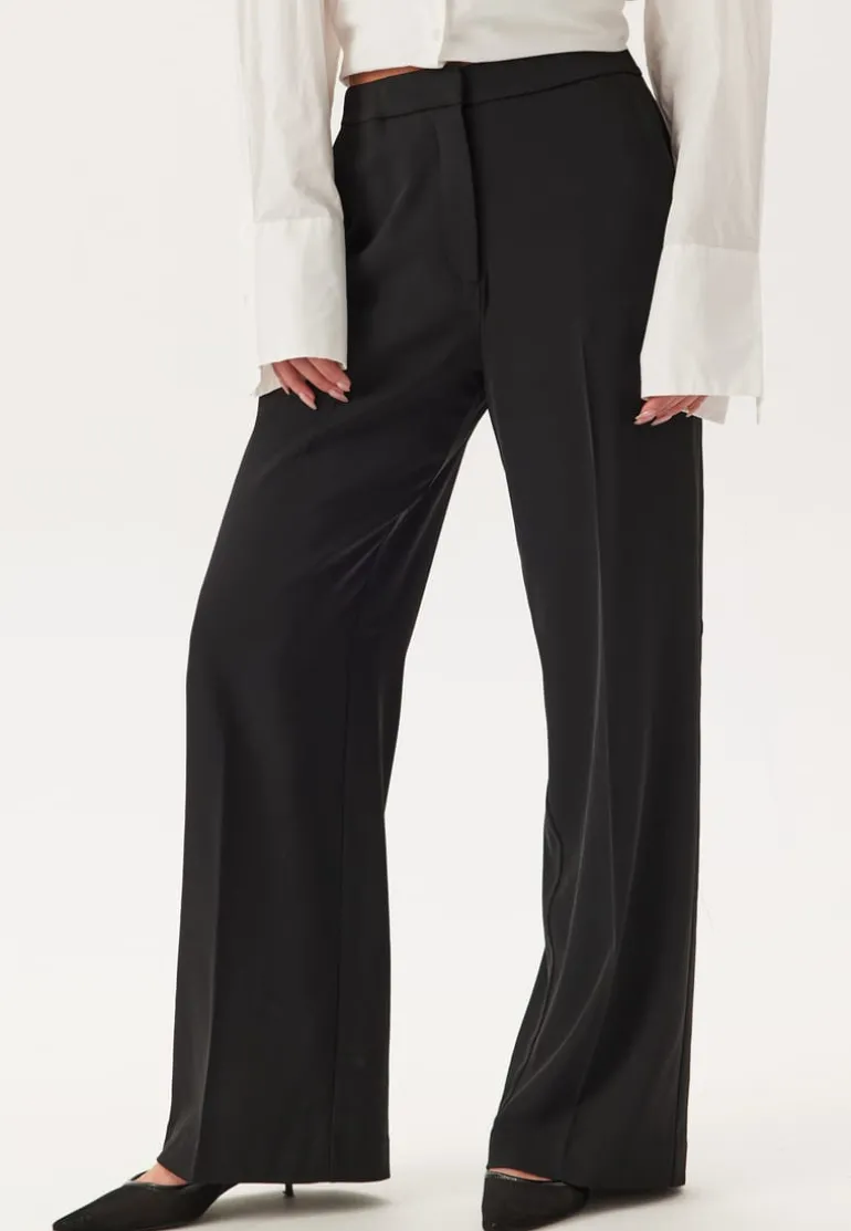 High Waist Wide Suit Pants