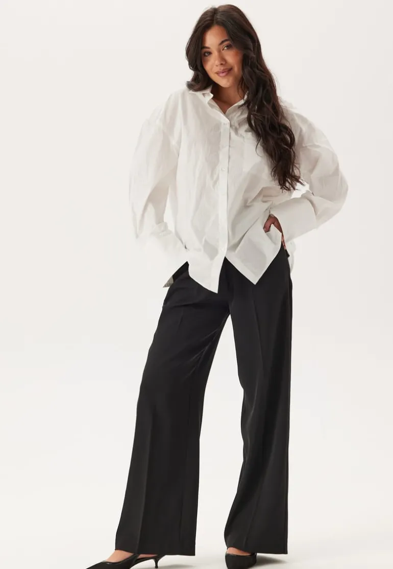 High Waist Wide Suit Pants