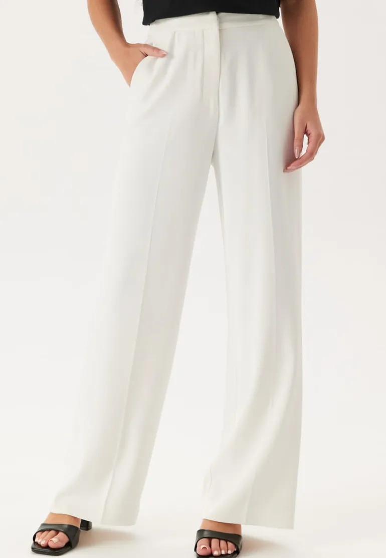 High Waist Wide Suit Pants